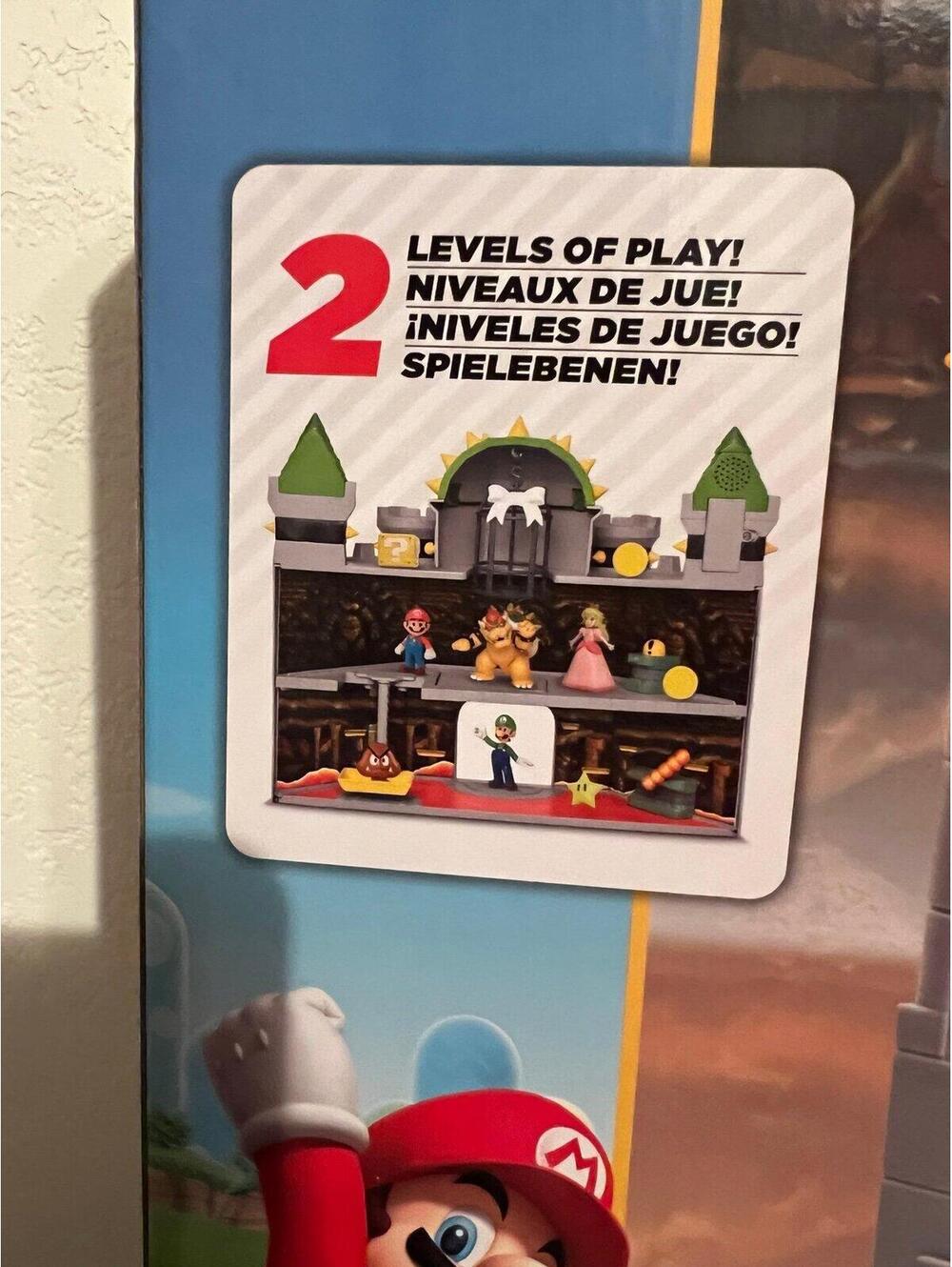 Super Mario Bowsers Castle -delexue set with 5 figures - Picture 2 of 6